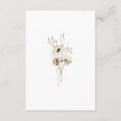 Whimsical Wildflower Details Enclosure Kaart (Achterkant)