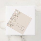 Whimsical Wildflower Floral Custom Vrijgezellenfee Bedankjes Labels (In situ)