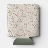 Whimsical Wildflower Floral Custom Vrijgezellenfee Blikjeskoeler (Achterkant)