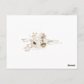 Whimsical Wildflower Hartelijk dank jullie kaart (Achterkant)