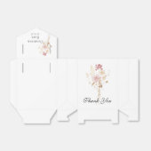 Whimsical Wildflower Lente Zomer herfst Bruiloft Bedankdoosjes (Uitgevouwen)