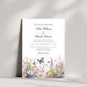 Whimsical Wildflower Meadows Uitnodiging