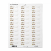 Whimsical Wildflower Return Address Label (Full Sheet)