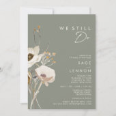Whimsical Wildflower | Sage dat we nog steeds doen Kaart (Voorkant)