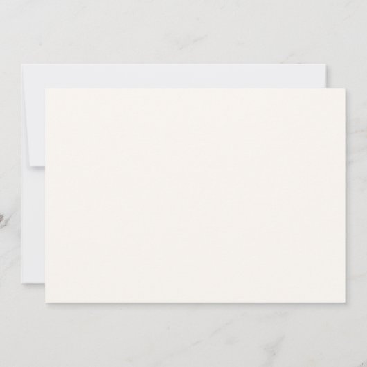 Whimsical Wildflower | Sage Green Horizontal Save The Date (Achterkant)