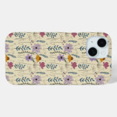 Whimsical Wildflower Seamless Pattern Case-Mate iPhone Case (Achterkant (horizontaal))