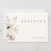 Whimsical Wildflower | Voorbehouden kenteken voor  (Voorkant)