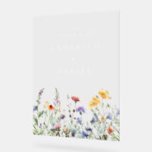 Whimsical Wildflower Wedding Welcome (Angle)