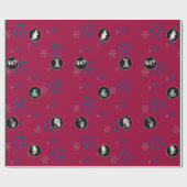 Whimsical Wildlife Collage' Cadeaupapier (Vlak)