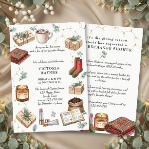 Whimsical Winter Favoriete Dingen Bruidsdouche Kaart