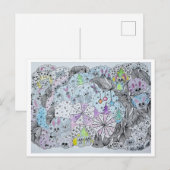 Whimsical Winter Magical Forest Creatures Briefkaart (Voorkant / Achterkant)