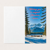 Whimsical Winter Wonderland (Outside Unfolded)
