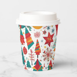 Whimsical Winter Wonders Paper Cup Papieren Bekers