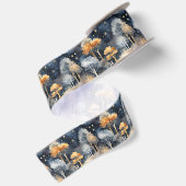 Whimsical winterlandschap lint (Achterkant)