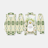 Whimsical Wit Daisy Baby shower Bedankdoosjes (Uitgevouwen)