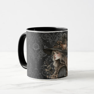 Whimsical Witch beroemd gemaakt door Black Damask Mok