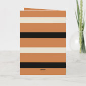 Whimsical Witch Herfst Foliage Happy Halloween Kaart (Achterkant)