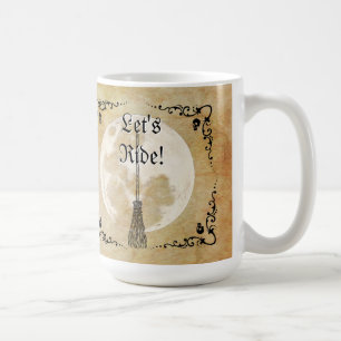 Whimsical Witchy Full Moon Koffiemok