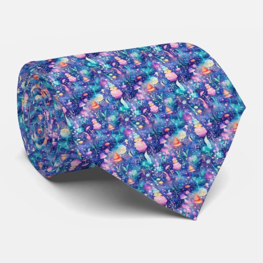 Whimsical Wonderland Necktie Stropdas (Opgerold)