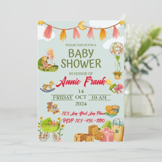 Whimsical Wonderland verwelkomt: Word lid van het Kaart (Staand voorkant)