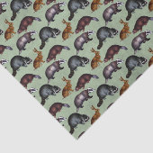 Whimsical Woodland Animal Tissuepapier (Detail)