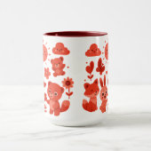 Whimsical Woodland Animals Sun Ceramic Mug (Centre)