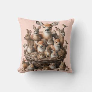 Whimsical Woodland Dreams Kwekerij Kussen