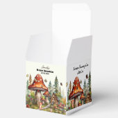 Whimsical Woodland Forest Mushroom Baby shower Bedankdoosjes (Geopend)