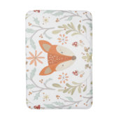 Whimsical Woodland Fox Badmat (Voorkant Verticaal)