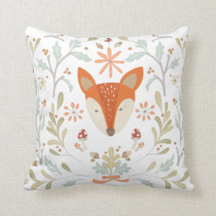Whimsical Woodland Fox Kussen