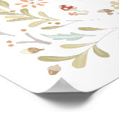 Whimsical Woodland Fox Poster (Hoek)