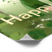 Whimsical Woodland St Patrick’s Day, St Patrick’s Poster (Hoek)