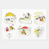  Whimsical Woodland Wedding Inpakpapier Vel (Voorkant)