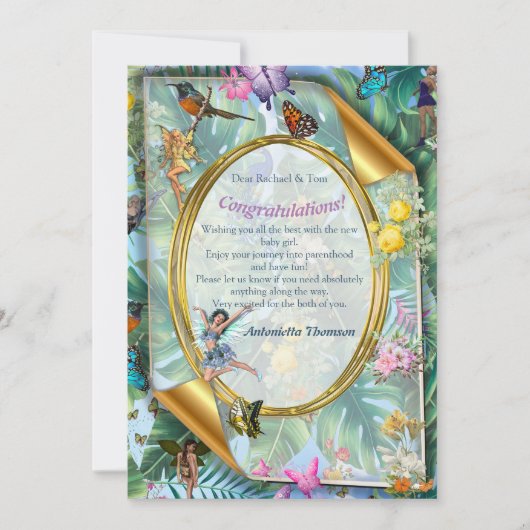 Whimsical World of Fairies & Tropical Birds (Voorkant)