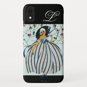 WHIMSICAL YOUNG GIRL MONOGRAM/Beauty Mode iPhone XR Hoesje
