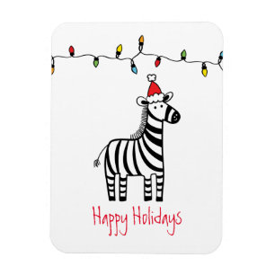 Whimsical-Zebra Magneet