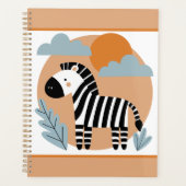 Whimsical Zebra Scandinave Influencée (Devant)