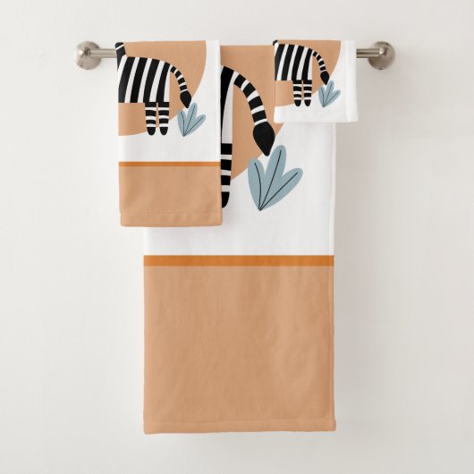 Whimsical Zebra Scandinave Influencée (En situation)