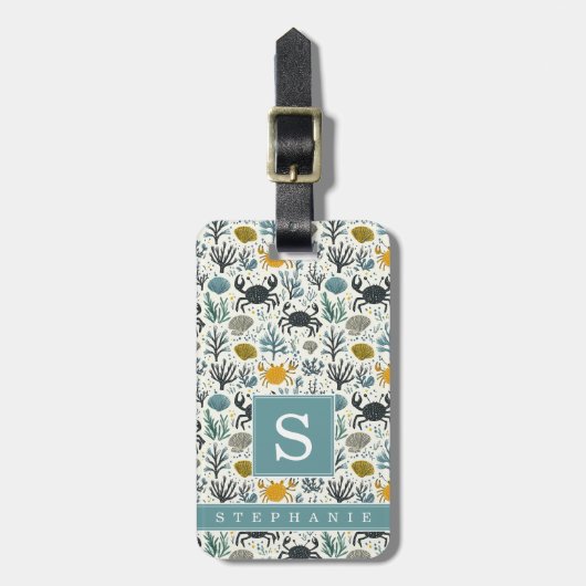Whimsical Zeeleven Bagagelabel (Voorkant verticaal)