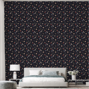 Whimsical Zeemeermin Tarot Eenhoorn Muurbekleding Behang