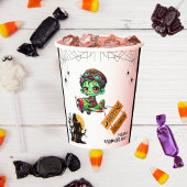 Whimsical Zombie Pilot Vliegtuig Kinder Halloween Papieren Bekers