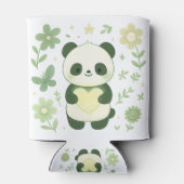 Whimsicale Panda Hart Blikje Koeler (Achterkant)
