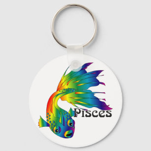 Whimsicale Vissen Sleutelhanger