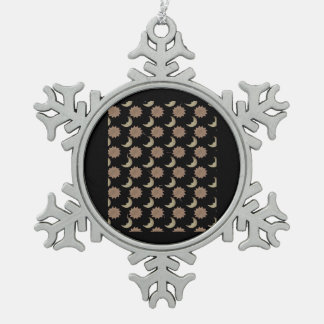 Whimsigoth Clouds Graphic Tin Sneeuwvlok Ornament