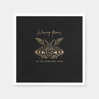 Whimsigoth Cottagecore Goblincore Mystical Moth Go Servet