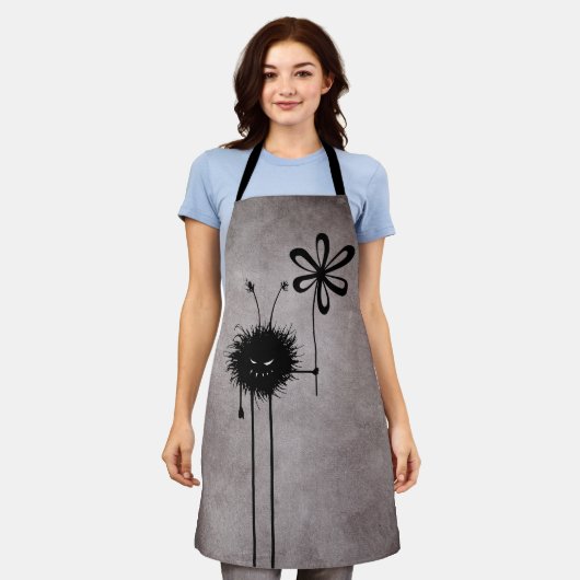Whimsigoth Cute Gothic Evil Creator Flower Schort (Gedragen)