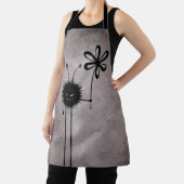 Whimsigoth Cute Gothic Evil Creator Flower Schort (Insitu)