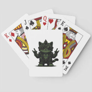 Whimsigoth Cyborg Art Design Classic Pokerkaarten