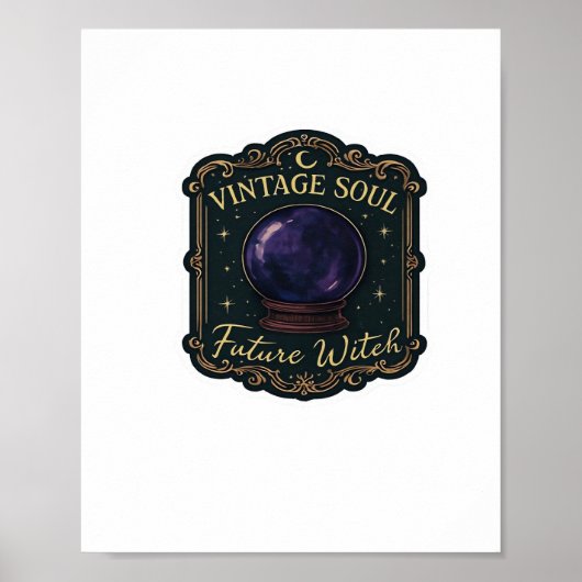 Whimsigoth Fantasie Mistichele Bossen, Manen & Mag Poster (Voorkant)