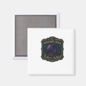 Whimsigoth Fantasie Mysterieuze Bossen, Manen & Ma Magneet (Voorkant / Achterkant)